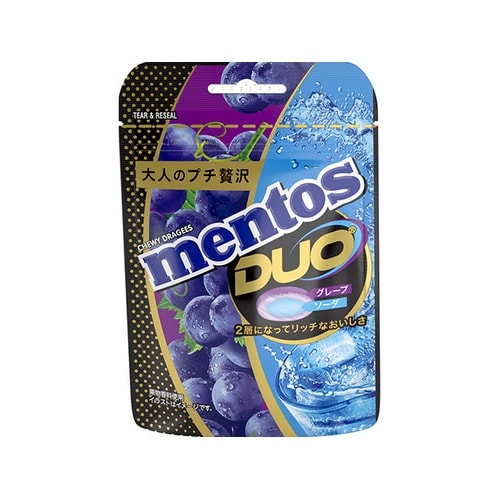 シエ メントスDUOグレ−プ&ソーダ 45gx10