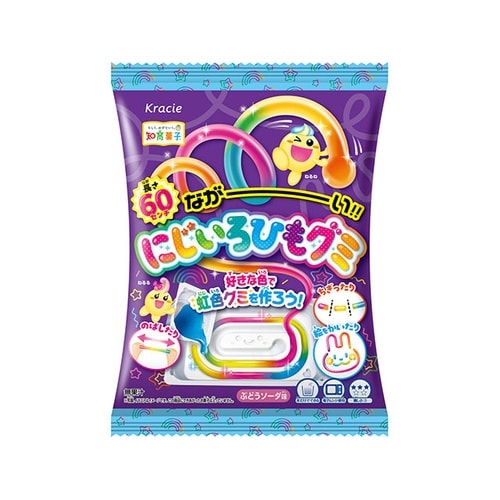 クラシエ ながーい にじいろひもグミ 18gx7