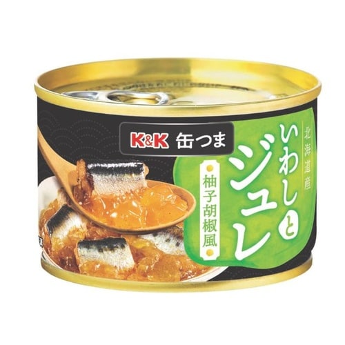 北海道産いわしとジュレ柚子胡椒風 150g x24