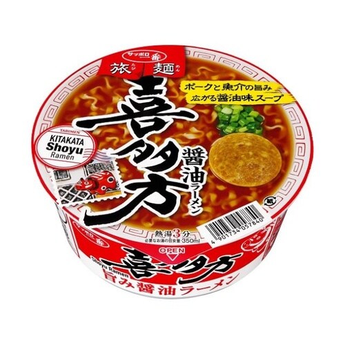 ポロ一番 旅麺 喜多方 醤油ラーメン 71gx12