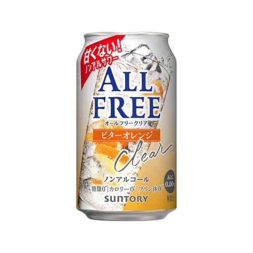 フリークリア ビターオレンジ缶 350ML x24