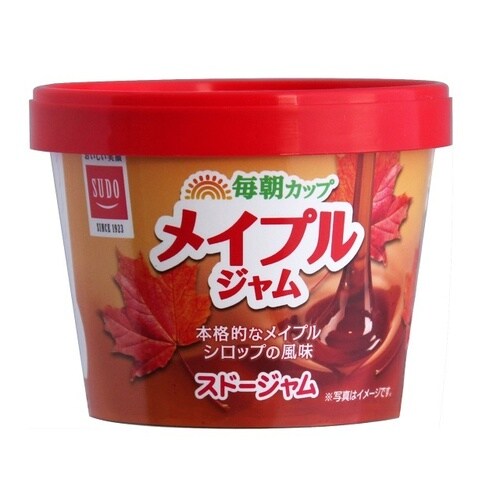 ドー 毎朝カップ メイプルジャム 120g x12