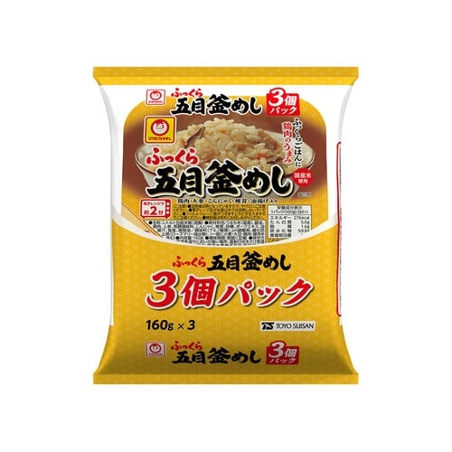 ゃん ふっくら五目釜めし3個パック 480g x8