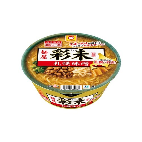 ん 推しの一杯 麺屋彩未札幌味噌 128g x12