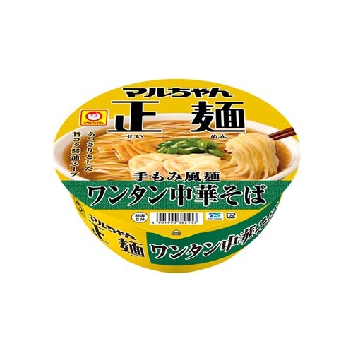 マルちゃん正麺 ワンタン中華そば 117g x12