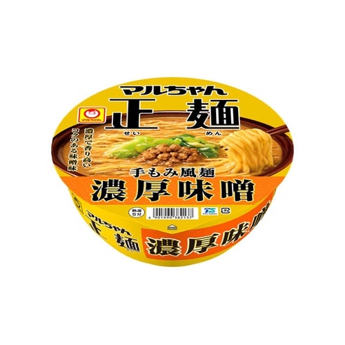 ちゃん マルちゃん正麺 濃厚味噌 131g x12