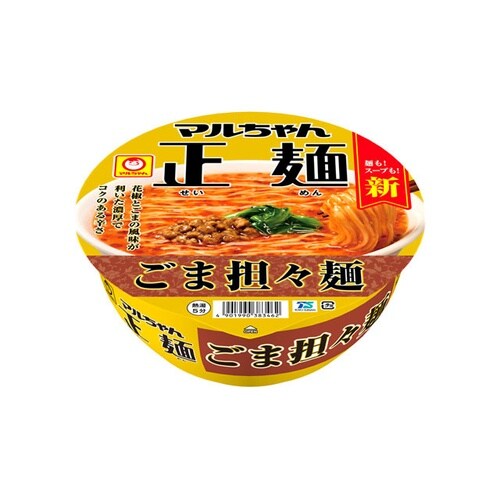 マルちゃん正麺 ごま担々麺カップ 121g x12