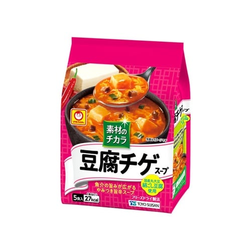 素材のチカラチゲスープ5食入 6.8gX5 x6