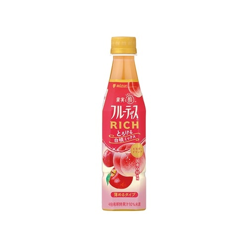 フルーティスリッチ白桃 ペット 350ml x24