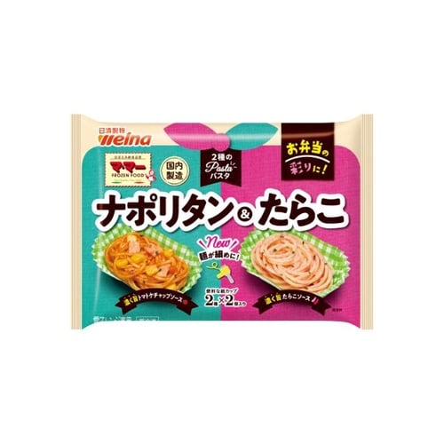 ママー2種のパスタナポリ&たらこ 140g x12
