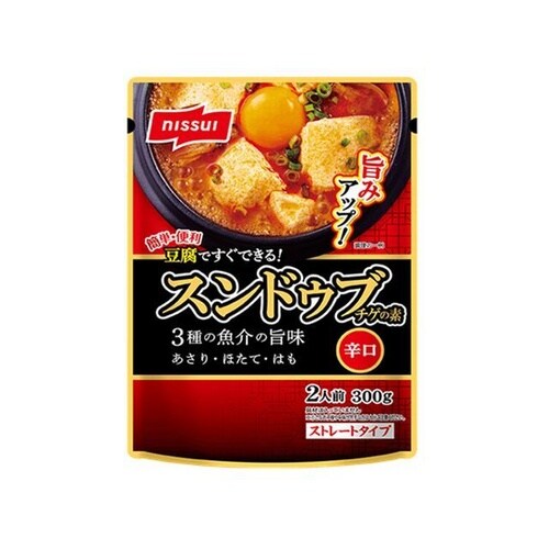 ニッスイ スンドゥブチゲの素 辛口 300g x8