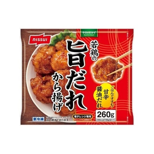 】ニッスイ 若鶏の旨だれから揚げ 260g x12