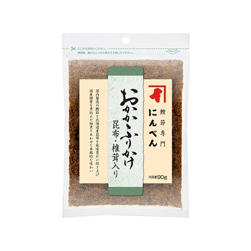 んべん おかかふりかけ昆布椎茸入り 90g x10