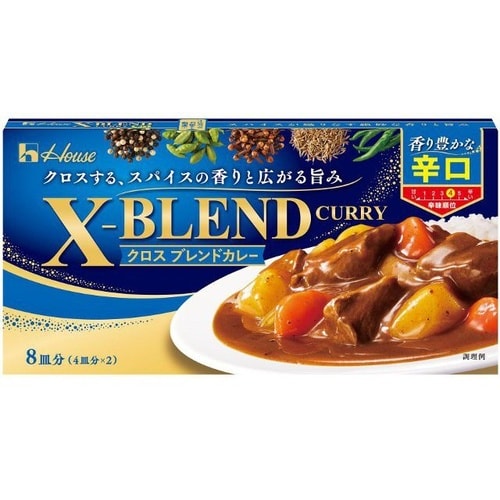 ウス クロスブレンドカレー 辛口 140g x10