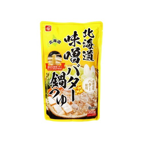 ベル食品 北海道味噌バター鍋つゆ 750g x12