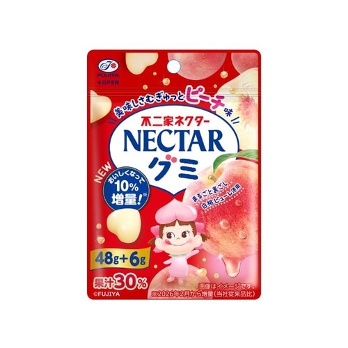 不二家 ネクターグミピーチ 54g x10