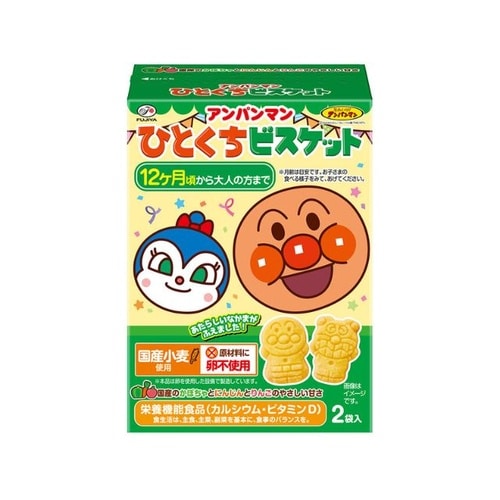 家 アンパンマン ひとくちビスケット 72g x5