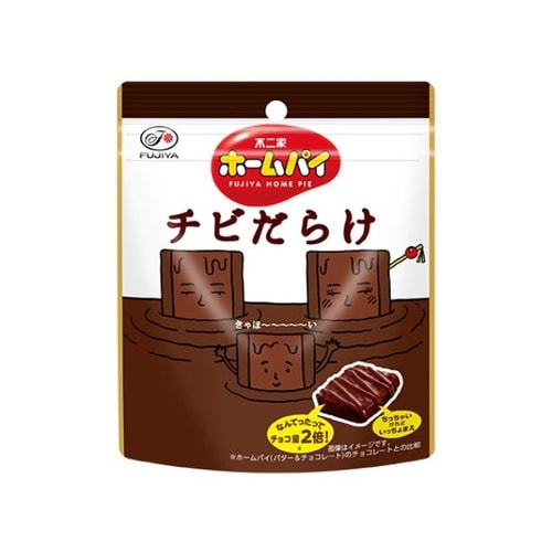 不二家 ホームパイチビだらけパウチ 55g x6