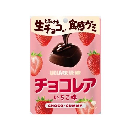 UHA味覚糖 チョコレア いちご味 40g x10