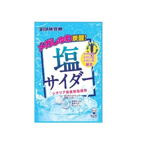 UHA味覚糖 塩サイダー 66g x6