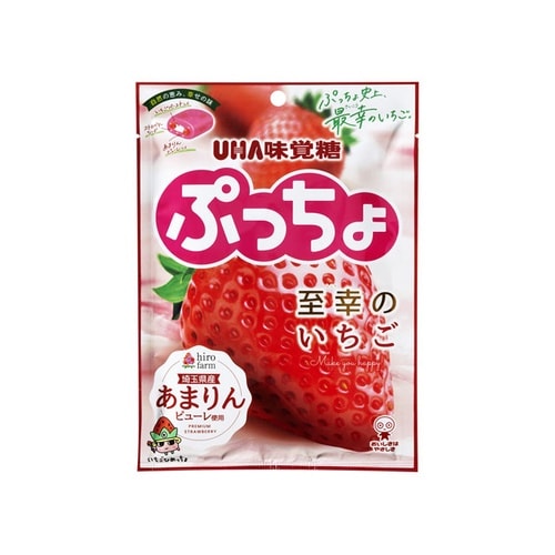 UHA味覚糖 ぷっちょ 至幸のいちご 67g x6