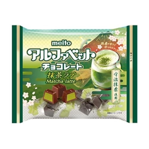 o アルファベットチョコ抹茶ラテ 104g x18