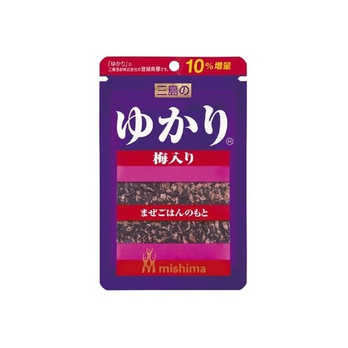 三島食品 ゆかり 梅入り 18g x10