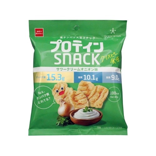 プロテインスナックサワーオニオン 40g x12