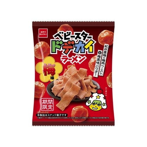 ベビースタードデカイラーメン梅味 62g x12