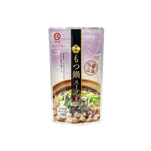 ヱ醤油 博多もつ鍋スープ 醤油味 700g x12