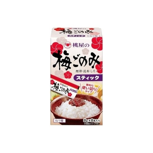 屋の梅ごのみスティック 8本箱入 8gX8本 x6