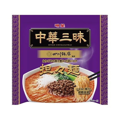 明星 中華三昧 四川飯店 担々麺 103g x24