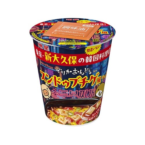 おんどるスンドゥブ風ラーメンカップ 98g x12