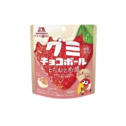 菓 グミチョコボール とちおとめ苺 47g x10