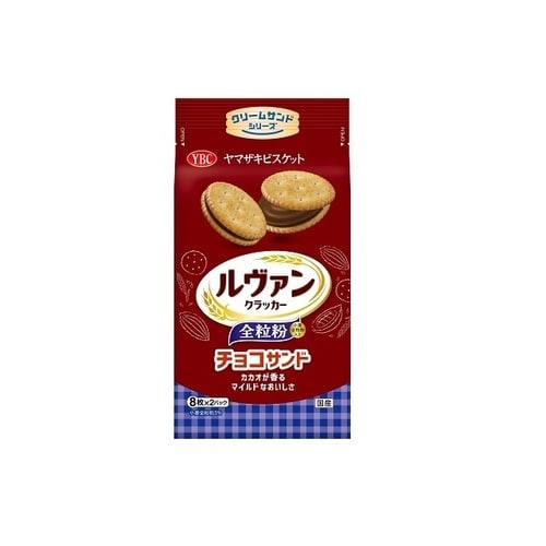 ケット ルヴァン全粒粉チョコサンド 16枚 x12
