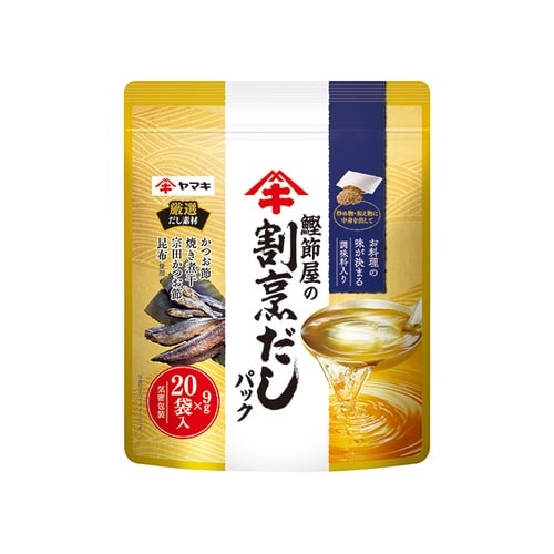 鰹節屋の割烹だしパック 20P 9gX20 x10