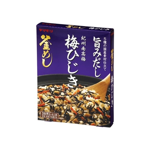 リ 紀州南高梅 梅ひじき釜めしの素 168g x5