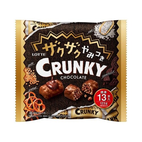 ザクザクやみつきクランキーシェア 123g x18