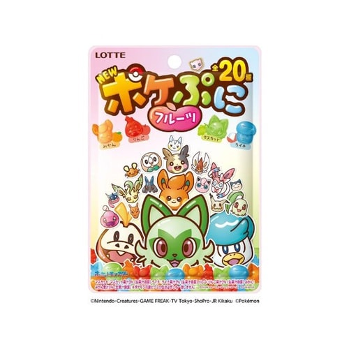 ロッテ ポケぷに フルーツ 80g x12
