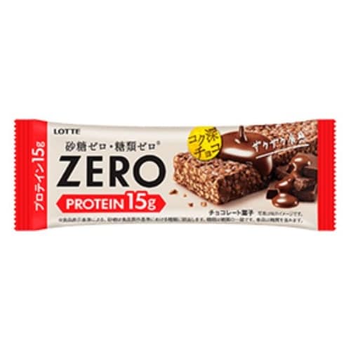 ロッテ ゼロ プロテインチョコバー 1本 x12