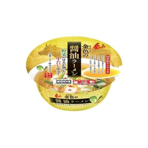 金ちゃん金色のしょうゆラーメン 106g x12