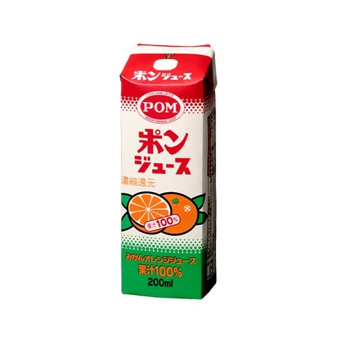 POM ポンジュース 紙 200ml x12
