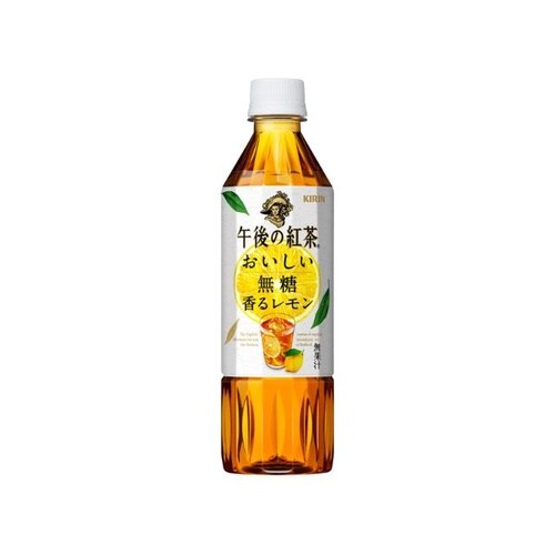 おいしい無糖 香るレモン ペット 500mlx24