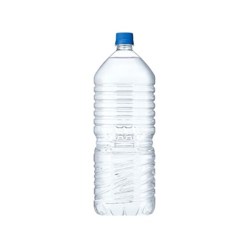 ン 自然が磨いた天然水ラベルレス ペット 2Lx9
