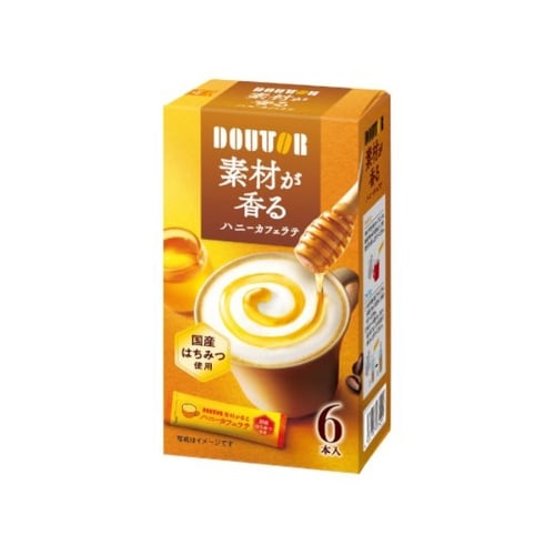 ドトール 素材が香るハニーカフェラテ 84g x6