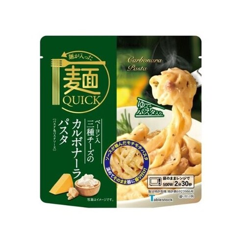 K 三種チーズカルボナーラパスタ 180g x30