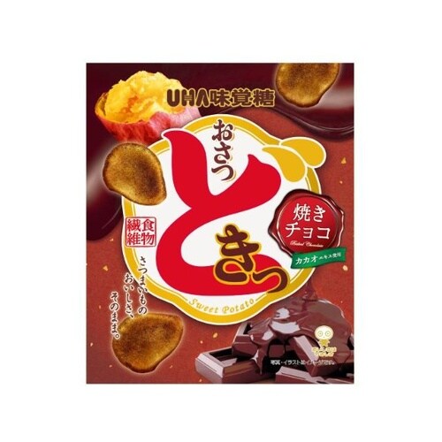 味覚糖 おさつどきっ 焼きチョコ味 60g x10