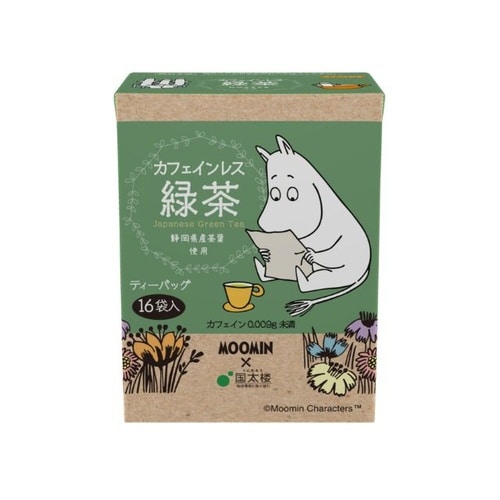 ン カフェインレス緑茶ティーバッグ 16袋 x12