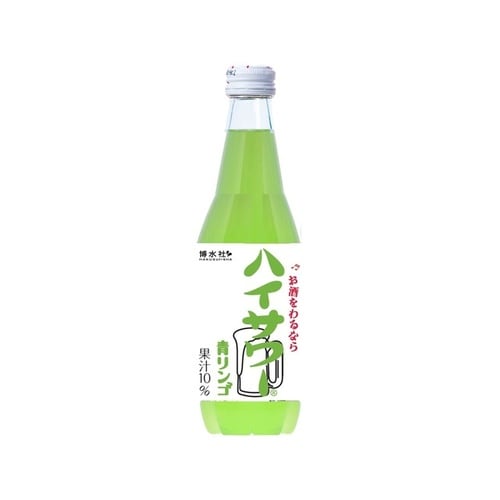ワー ワンウェイびん 青リンゴ 340ml x20