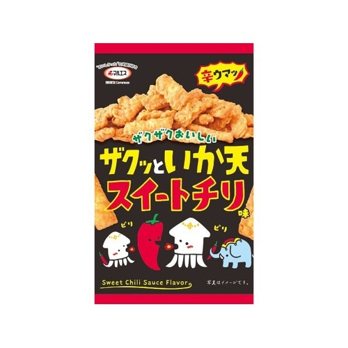 エス ザクっといか天 スイートチリ味 27g x5